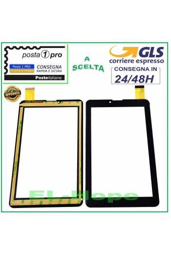 TOUCH SCREEN VETRO TECHMADE TS-M706B 3G 7'' TABLET ORIGINALE NERO