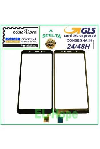 TOUCH SCREEN VETRO WIKO Y60 DIGITIZER VETRINO NERO 5.45'' 