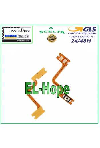 CAVO FLAT FLEX TASTO ACCENSIONE LATERALE POWER ON OFF PER OPPO A73 4G 