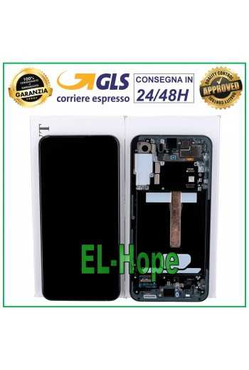 DISPLAY LCD ORIGINALE SAMSUNG GALAXY S22+ PLUS 2022 SM-S906 TOUCH GRAPHITE GRAY