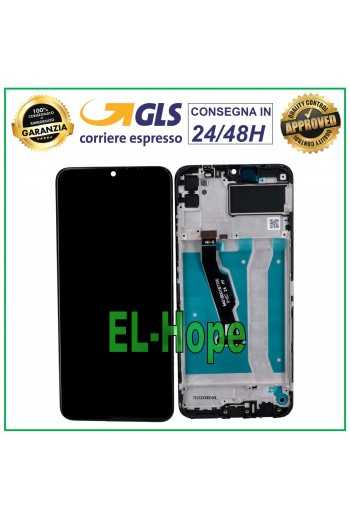 DISPLAY LCD + FRAME PER HONOR PLAY 9A MOA-AL20 LX9N MED-AL20 TOUCH SCREEN NERO