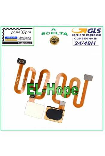 FLAT TASTO IMPRONTA FINGERPRINT OPPO A9 2020 CPH1937 CPH1939 CPH1941 NERO