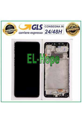 DISPLAY LCD FRAME ORIGINALE SAMSUNG GALAXY M22 2021 SM-M225 M225F TOUCH SCREEN