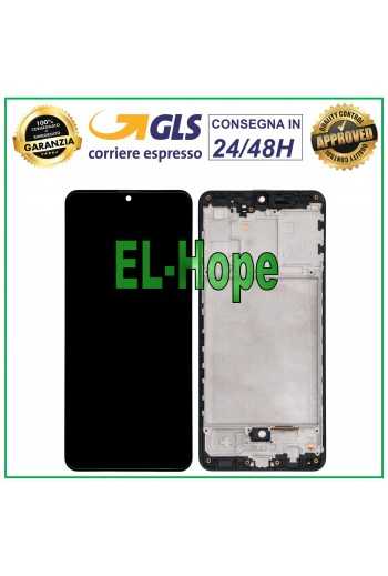 DISPLAY LCD TFT PER SAMSUNG GALAXY A31 SM-A315F TOUCH SCREEN ASSEMBLATO VETRO