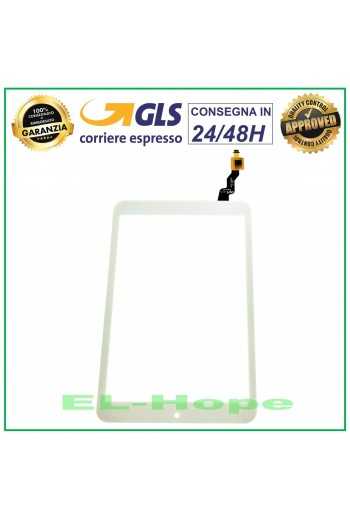 TOUCH SCREEN VETRO Alcatel PIXI 3 9005X 3G TABLET 8.0 DIGITIZER ORIGINALE BIANCO