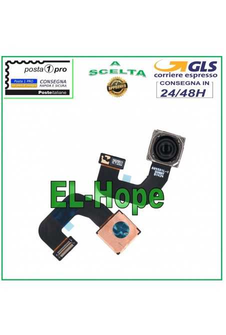 Accessori Telefoni Xiaomi Vetrino Lente Fotocamera Posteriore Per Xiaomi Mi 11T / 11T Pro - Ricambio Originale, Colore Nero IPhone 11 Verde