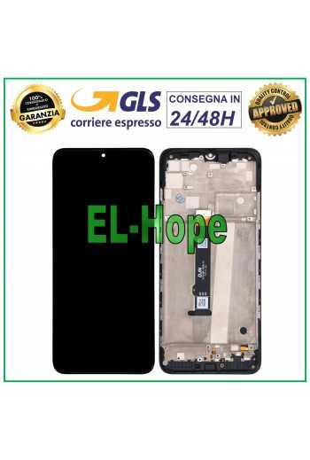 DISPLAY LCD FRAME PER MOTOROLA MOTO G50 4G XT-2137 XT2137 TOUCH SCREEN VETRO