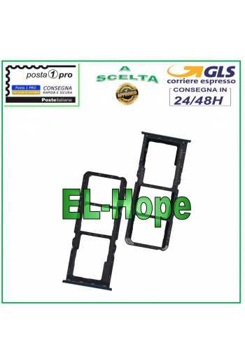 SLOT CARRELLO VANO SIM SCHEDA MICRO SD PER OPPO REALME XT RMX1921 VERDE GREEN