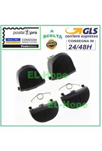 SET PULSANTI LEVA DI RICAMBIO L1 L2 R1 R2 + MOLLE PER CONTROLLER PS4 CUH-ZCT2E