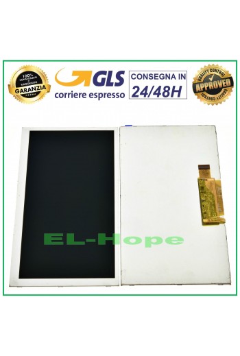 DISPLAY LCD LENOVO IdeaTab A2207 MONITOR CRISTALLI LIQUIDI PANNELLO SCHERMO 7,0