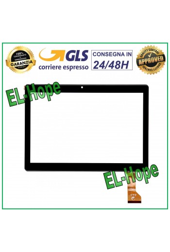TOUCH SCREEN VETRO TABLET TOSCIDO MOD X107CL CODICE FLATE HZYCTP-102296 NERO