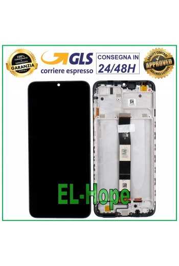 DISPLAY LCD FRAME PER XIAOMI REDMI 10A 220233L2G 220233L2C TOUCH SCHERMO VETRO