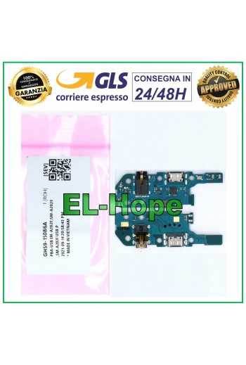 CONNETTORE RICARICA DOCK ORIGINALE SERVICE 100% SAMSUNG GALAXY A20E SM A202F