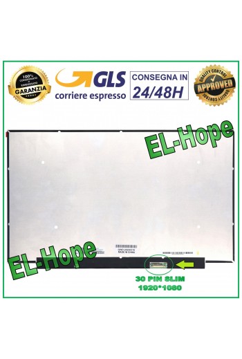DISPLAY N156HCA-EAC LCD NOTEBOOK 15.6" 30 PIN SLIM 1920*1080 SCHERMO FHD LED
