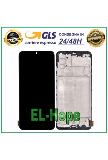 DISPLAY LCD OLED + FRAME PER OPPO A91 CPH2021 PCPM00 PCPT00 TOUCH SCREEN VETRO