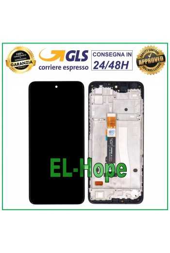 DISPLAY OLED LCD FRAME PER MOTOROLA MOTO G42 XT2233-2 TOUCH SCREEN VETRO SCHERMO