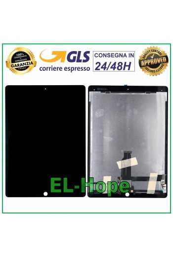 DISPLAY LCD TOUCH SCREEN PER APPLE IPAD PRO 12.9" A1584 A1652 SCHERMO VETRO NERO
