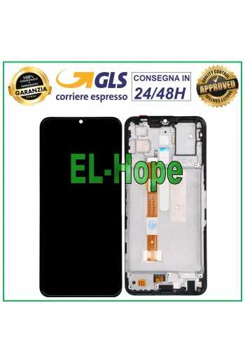 DISPLAY LCD + FRAME PER VIVO Y52S V2057A TOUCH SCREEN SCHERMO VETRO NERO 