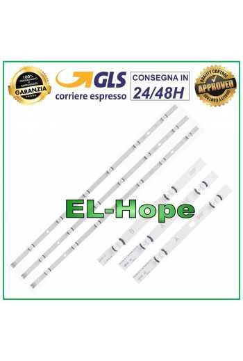 KIT 3 BARRE STRIP LED PER TV LG AGF78399401 POLA2.0 32LN536B HC320DXN-VSFP4-21XX