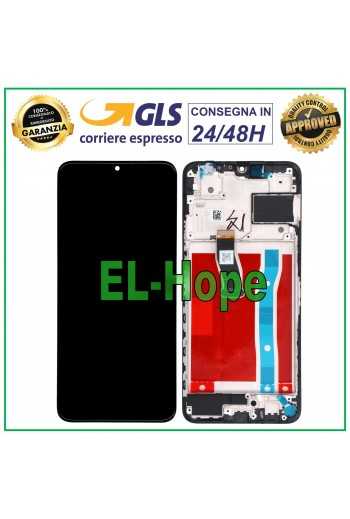 DISPLAY LCD + FRAME PER HUAWEI NOVA Y70 MGA-LX3 TOUCH SCREEN VETRO SCHERMO NERO