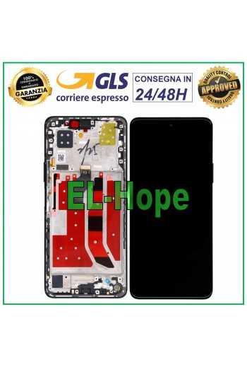 DISPLAY LCD + FRAME PER HUAWEI NOVA 9 SE 5G JLN-LX1 LX3 AN00 TOUCH SCREEN NERO