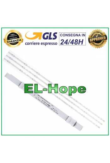 KIT 3 BARRE STRIP LED TV 40" LM41-00620A / V400HJ6-PE1-REV-C7 / V5DN-395SM0-R3