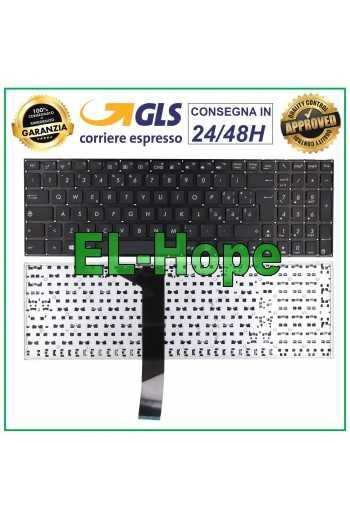 TASTIERA ITALIANA PER NOTEBOOK ASUS K550J K550JF K550VX R510C R510J FX550V NERA