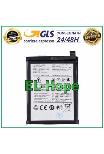 BATTERIA TLP030K7 PER ALCATEL ONE TOUCH 1S OT-5024D 5024D 3060mAh PARI ORIGINALE