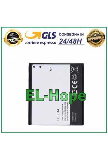 BATTERIA TLIB5AF PER ALCATEL ONE TOUCH OT-5035 5035D 5036 5036D 997 X POP C5