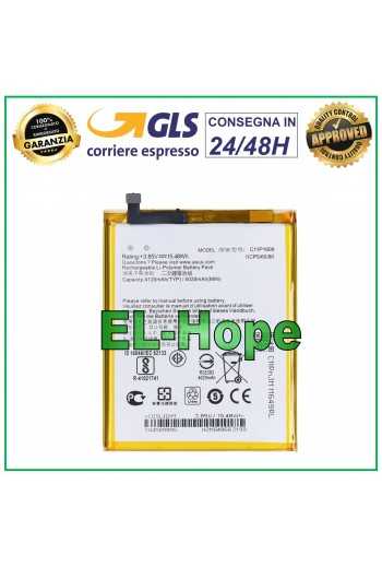 BATTERIA C11P1609 PER ASUS ZENFONE 3 MAX ZC553KL X00D 4120 mAh PARI ORIGINALE