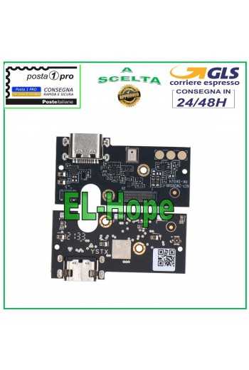 CONNETTORE RICARICA PER BLACKVIEW BV6600 / BV6600E MICROFONO PCB DOCK DI CARICA