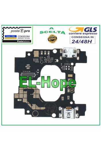 CONNETTORE RICARICA PER ZTE BLADE A5 2019 MICROFONO PCB DOCK DI CARICA MICRO USB