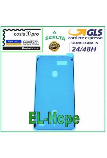 FRAME CORNICE ADESIVA BIADESIVO IMPERMEABILE TELAIO DISPLAY APPLE IPHONE 8 PLUS