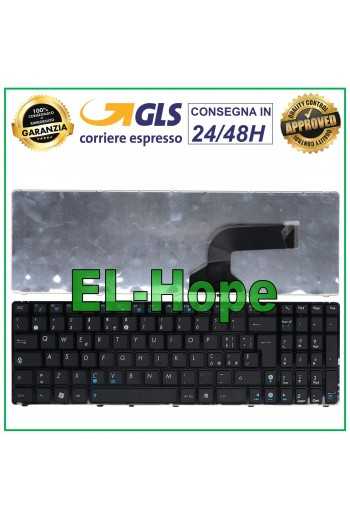 TASTIERA ITALIANA NOTEBOOK ASUS G60 G52 U50 UX50 X61 G60J G60V G60JX G60VX NERA