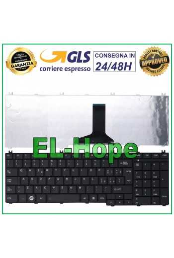 TASTIERA ITA NOTEBOOK TOSHIBA SATELLITE C650 C655 C655D L650 L655 L670 L675 C660