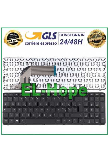 Tastiera Italiana Per Notebook HP 15 – Ricambio Compatibile Con Layout IT, Nero, Garanzia 6 Mesi