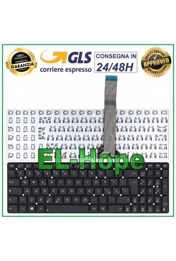 TASTIERA ITALIANA NOTEBOOK ASUS A55A A55V A55 A55DE S550 S500 S56 A751 F751 NERA